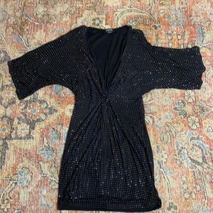 Bebe studded kimono dress